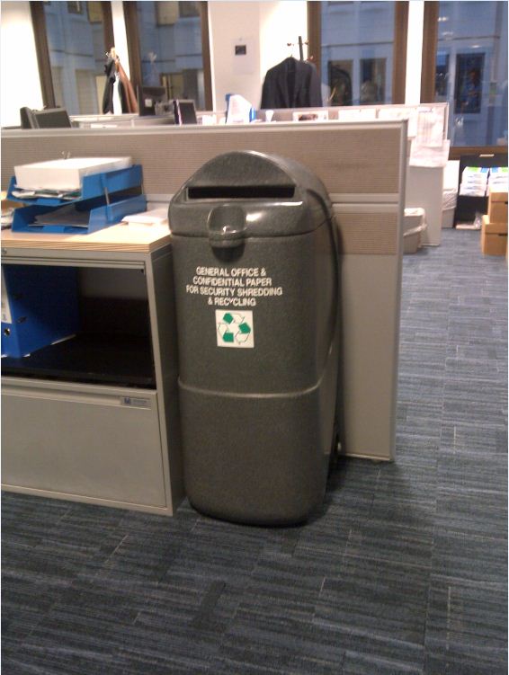 LOCKABLE DOCUMENT CONTAINERS AND CONSOLES City Shredding